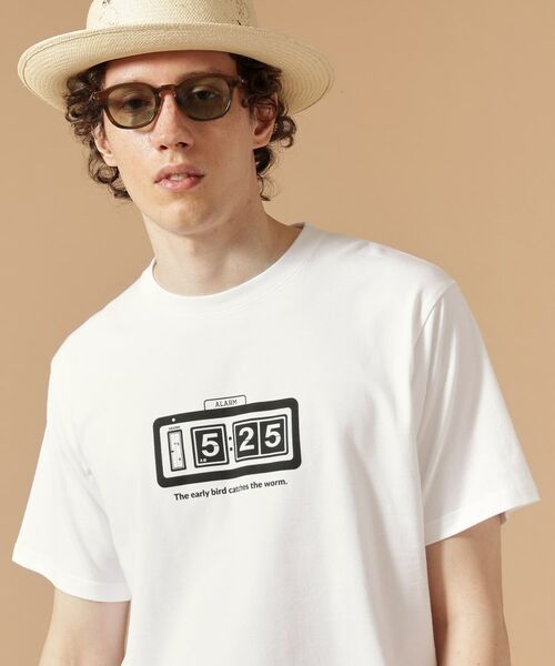 TAKEO KIKUCHI / タケオキクチ Tシャツ | 【Made in JAPAN】525クロックTシャツ | 詳細6