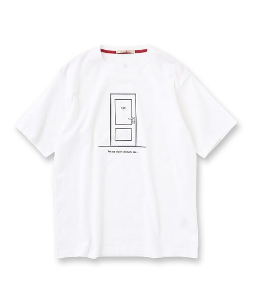 TAKEO KIKUCHI / タケオキクチ Tシャツ | 【Made in JAPAN】525号室ドア　Tシャツ | 詳細1