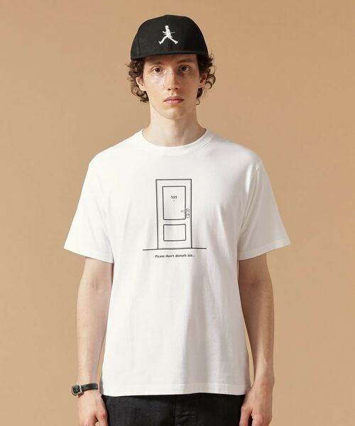 TAKEO KIKUCHI / タケオキクチ Tシャツ | 【Made in JAPAN】525号室ドア　Tシャツ | 詳細10