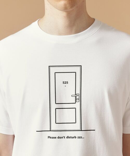 TAKEO KIKUCHI / タケオキクチ Tシャツ | 【Made in JAPAN】525号室ドア　Tシャツ | 詳細13
