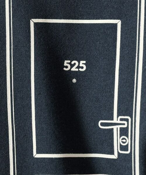 TAKEO KIKUCHI / タケオキクチ Tシャツ | 【Made in JAPAN】525号室ドア　Tシャツ | 詳細5