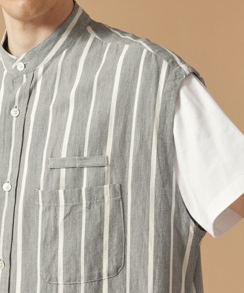 TAKEO KIKUCHI / タケオキクチ Tシャツ | 【Made in JAPAN】ノースリーブ ロングシャツ | 詳細14