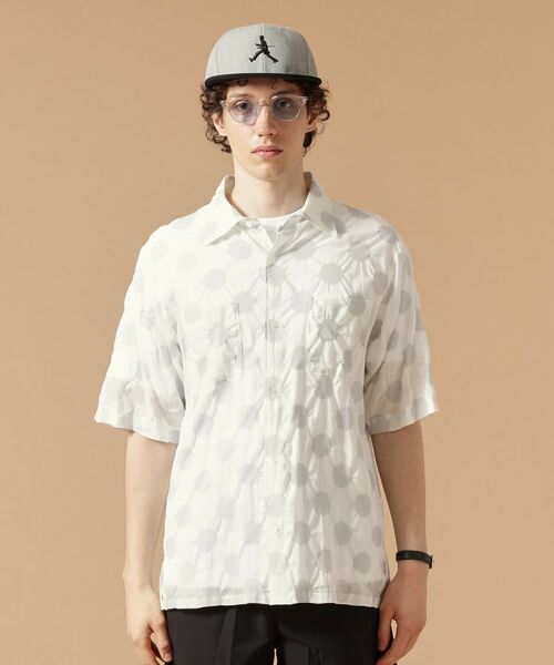TAKEO KIKUCHI / タケオキクチ Tシャツ | 【Made in JAPAN】塩縮ポルカドット 半袖シャツ | 詳細14