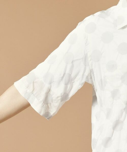 TAKEO KIKUCHI / タケオキクチ Tシャツ | 【Made in JAPAN】塩縮ポルカドット 半袖シャツ | 詳細18