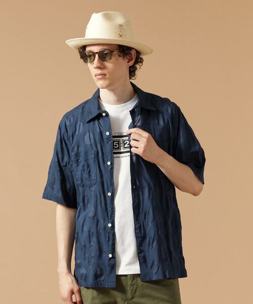 TAKEO KIKUCHI / タケオキクチ Tシャツ | 【Made in JAPAN】塩縮ポルカドット 半袖シャツ | 詳細6