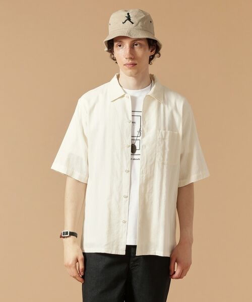 TAKEO KIKUCHI / タケオキクチ Tシャツ | 【Made in JAPAN】カラミクロス 半袖シャツ | 詳細18