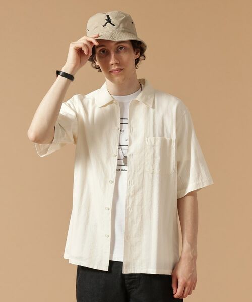 TAKEO KIKUCHI / タケオキクチ Tシャツ | 【Made in JAPAN】カラミクロス 半袖シャツ | 詳細2