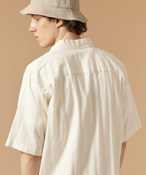 TAKEO KIKUCHI / タケオキクチ Tシャツ | 【Made in JAPAN】カラミクロス 半袖シャツ | 詳細3