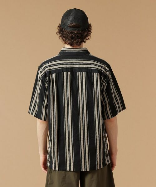 TAKEO KIKUCHI / タケオキクチ Tシャツ | 【Made in JAPAN】綿麻ドビーストライプ　半袖シャツ | 詳細12