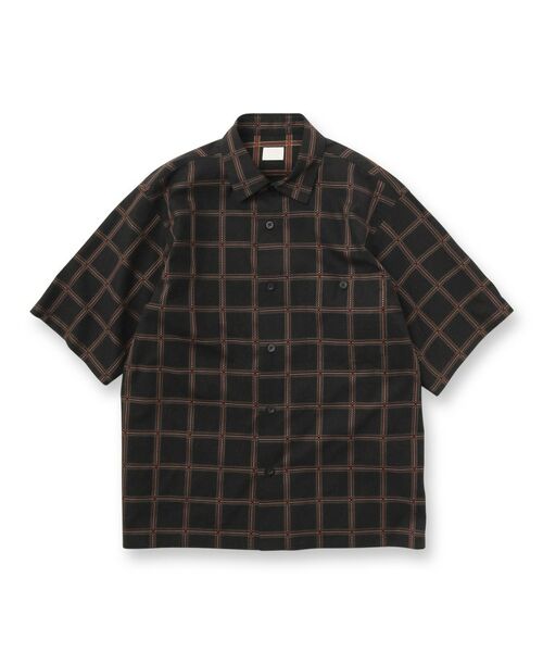 TAKEO KIKUCHI / タケオキクチ Tシャツ | 【THE FLAGSHIP】アーカイブ ドビーチェック 半袖シャツ | 詳細1
