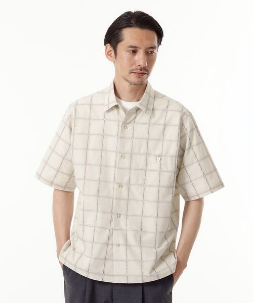 TAKEO KIKUCHI / タケオキクチ Tシャツ | 【THE FLAGSHIP】アーカイブ ドビーチェック 半袖シャツ | 詳細2