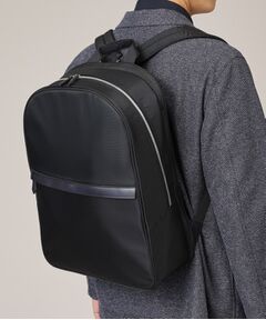 TAKEO KIKUCHI / タケオキクチ リュック・バックパック | 【ヘビタン】レザーコンビ ナイロン リュック