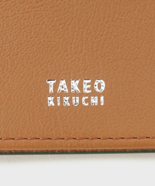 TAKEO KIKUCHI / タケオキクチ 財布・コインケース・マネークリップ | ヘビタンレザー 2つ折り長財布 | 詳細8