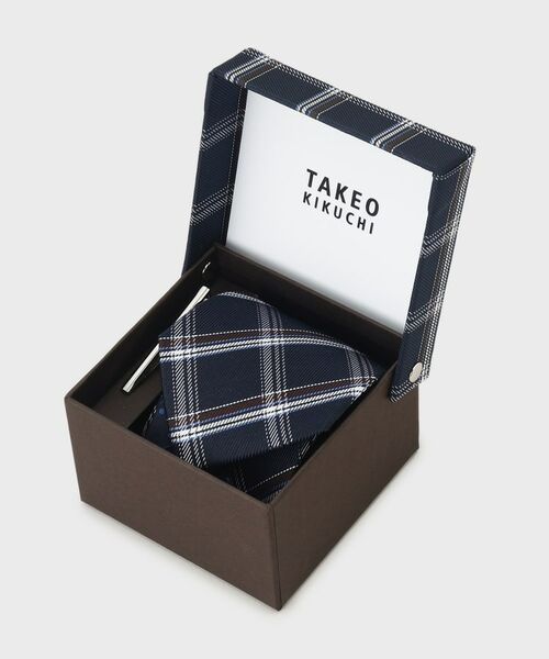 TAKEO KIKUCHI / タケオキクチ 服飾雑貨 | 【BOXセット】スタンダード柄ネクタイ＆タイバー | 詳細14