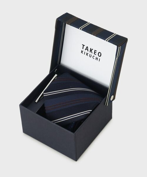 TAKEO KIKUCHI / タケオキクチ 服飾雑貨 | 【BOXセット】スタンダード柄ネクタイ＆タイバー | 詳細17
