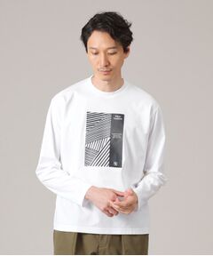 アーカイブストライプDM長袖ポンチTシャツ