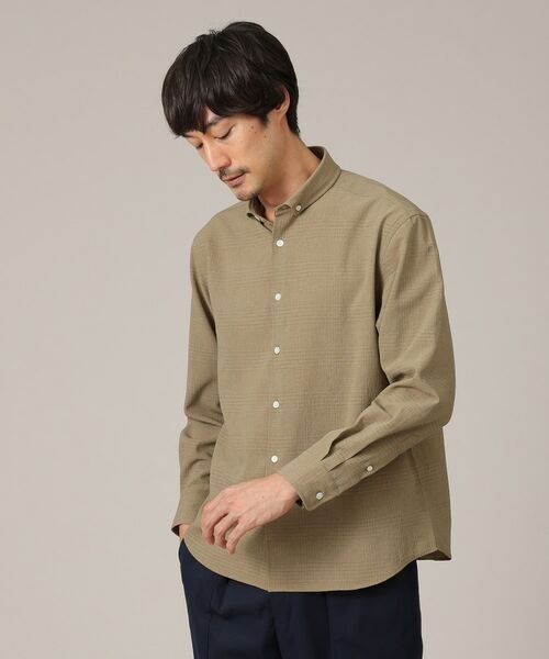 TAKEO KIKUCHI / タケオキクチ Tシャツ | アムンゼン シャドーチェック シャツ | 詳細6