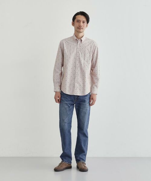 TAKEO KIKUCHI / タケオキクチ シャツ・ブラウス | ハットモチーフ ジャカード ストライプ シャツ | 詳細29