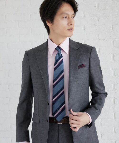 TAKEO KIKUCHI / タケオキクチ ネクタイ | 【THE FLAGSHIP】矢羽根文様（やばねもん）ストライプ ネクタイ | 詳細7