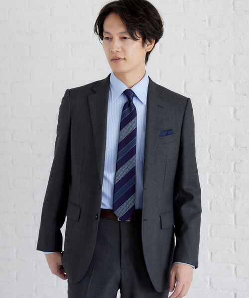 TAKEO KIKUCHI / タケオキクチ ネクタイ | 【THE FLAGSHIP】桧垣紋（ひがきもん）ストライプ ネクタイ | 詳細10