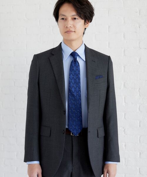 TAKEO KIKUCHI / タケオキクチ ネクタイ | 【THE FLAGSHIP】菱紋（ひしもん）シルクネクタイ | 詳細13