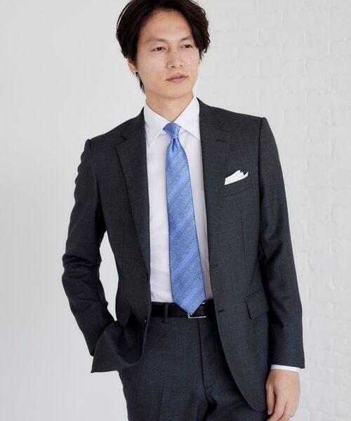 TAKEO KIKUCHI / タケオキクチ ネクタイ | 【THE FLAGSHIP】鱗紋（うろこもん）シルクネクタイ | 詳細11