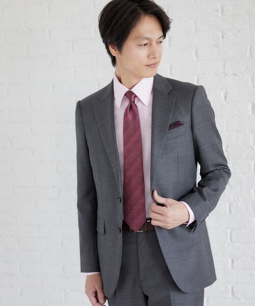 TAKEO KIKUCHI / タケオキクチ ネクタイ | 【THE FLAGSHIP】鱗紋（うろこもん）シルクネクタイ | 詳細9