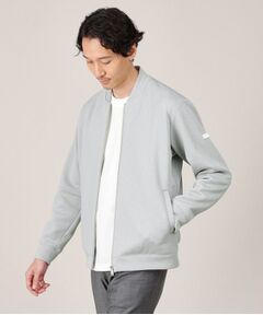 TAKEO KIKUCHI / タケオキクチ レザーブルゾン・ジャケット | メランジ ダンボール ジップ ブルゾン