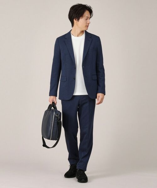 TAKEO KIKUCHI / タケオキクチ テーラードジャケット | メランジ ハニカム ストレッチ ジャケット | 詳細22