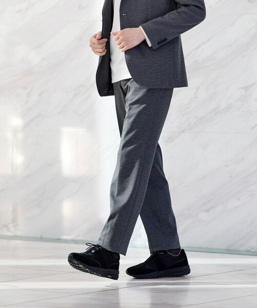 TAKEO KIKUCHI / タケオキクチ パンツ | メランジ ハニカム ストレッチ パンツ | 詳細16