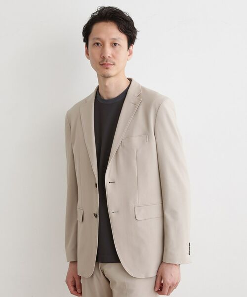 TAKEO KIKUCHI/タケオキクチ 【360°ストレッチ/セットアップ対応】None Of Stress ジャケット ライトベージュ(052) 01(S) TAKEO KIKUCHI/タケオキクチ 【360°ストレッチ/セットアップ対応】None Of Stress ジャケット ライトベージュ(052) 01(S)