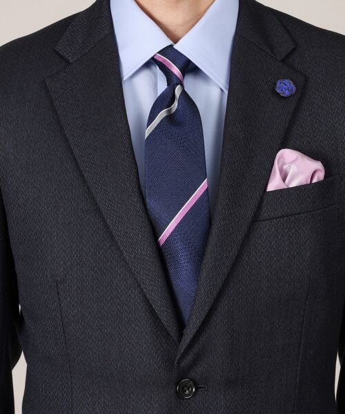 TAKEO KIKUCHI / タケオキクチ ネクタイ | 【THE FLAGSHIP】番千鳥（つがいちどり）シルクネクタイ | 詳細11