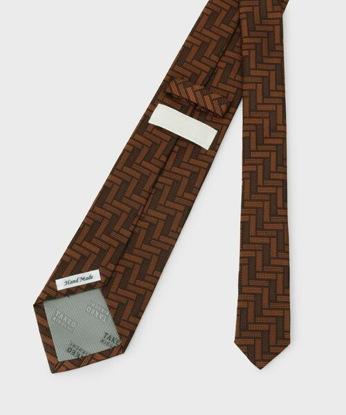 TAKEO KIKUCHI / タケオキクチ ネクタイ | 【THE FLAGSHIP】檜垣紋（ひがきもん）シルクネクタイ | 詳細4