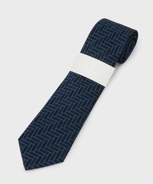 TAKEO KIKUCHI / タケオキクチ ネクタイ | 【THE FLAGSHIP】檜垣紋（ひがきもん）シルクネクタイ | 詳細8