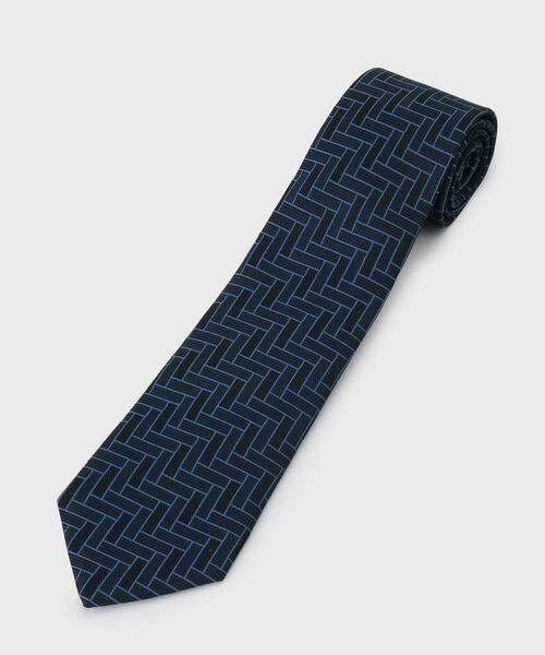 TAKEO KIKUCHI / タケオキクチ ネクタイ | 【THE FLAGSHIP】檜垣紋（ひがきもん）シルクネクタイ | 詳細9