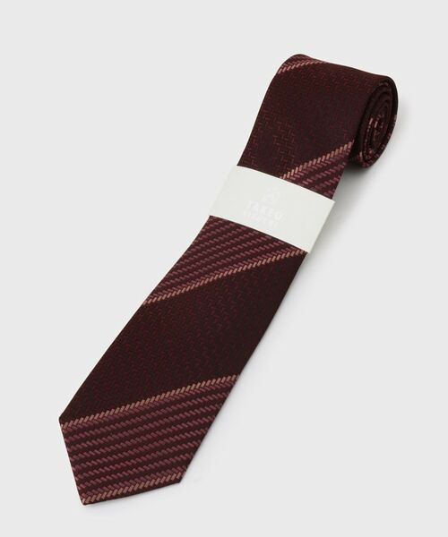 TAKEO KIKUCHI / タケオキクチ ネクタイ | 【THE FLAGSHIP】檜垣紋（ひがきもん）シルクネクタイ | 詳細8