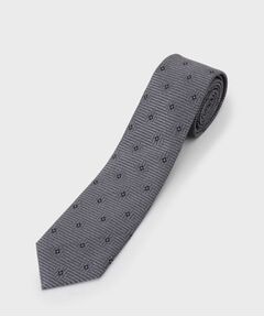 TAKEO KIKUCHI / タケオキクチ ネクタイ | ジャカード織 花小紋 シルクネクタイ