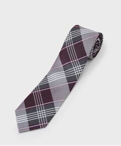 TAKEO KIKUCHI / タケオキクチ ネクタイ | ブリティッシュチェック　シルクネクタイ