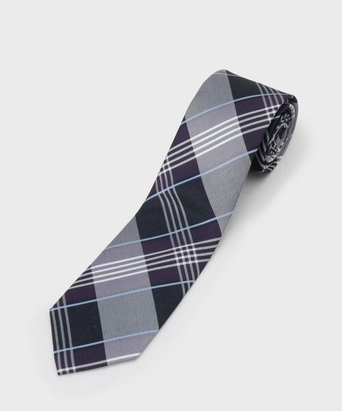 TAKEO KIKUCHI / タケオキクチ ネクタイ | ブリティッシュチェック　シルクネクタイ | 詳細1