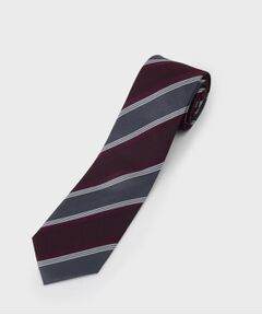 TAKEO KIKUCHI / タケオキクチ ネクタイ | 【LIBERATY裏地】サテンストライプ チェンジタイ