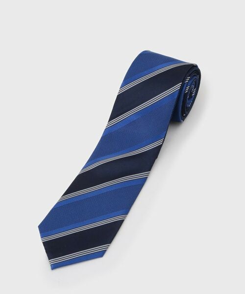 TAKEO KIKUCHI / タケオキクチ ネクタイ | 【LIBERATY裏地】サテンストライプ チェンジタイ | 詳細1