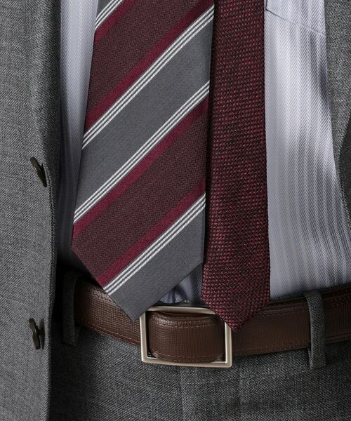 TAKEO KIKUCHI / タケオキクチ ネクタイ | 【LIBERATY裏地】サテンストライプ チェンジタイ | 詳細13