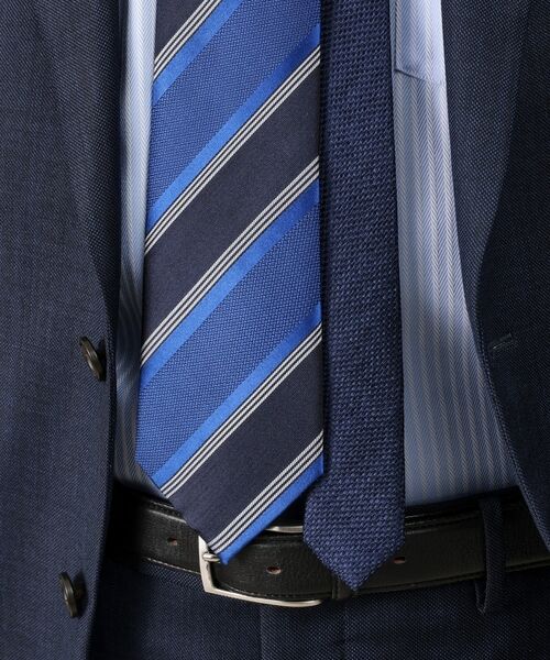 TAKEO KIKUCHI / タケオキクチ ネクタイ | 【LIBERATY裏地】サテンストライプ チェンジタイ | 詳細6