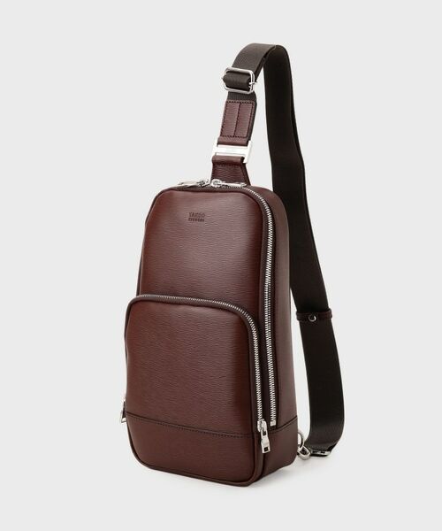 TAKEO KIKUCHI / タケオキクチ ショルダーバッグ | 水シボレザーワンショルダーバッグ | 詳細1