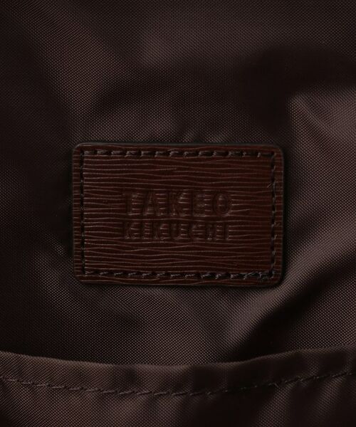TAKEO KIKUCHI / タケオキクチ ショルダーバッグ | 水シボレザーワンショルダーバッグ | 詳細11