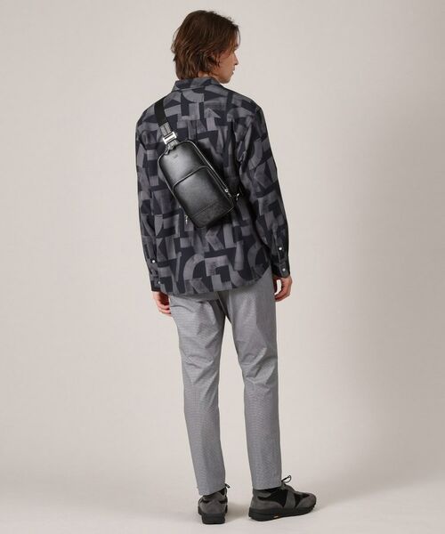 TAKEO KIKUCHI / タケオキクチ ショルダーバッグ | 水シボレザーワンショルダーバッグ | 詳細15