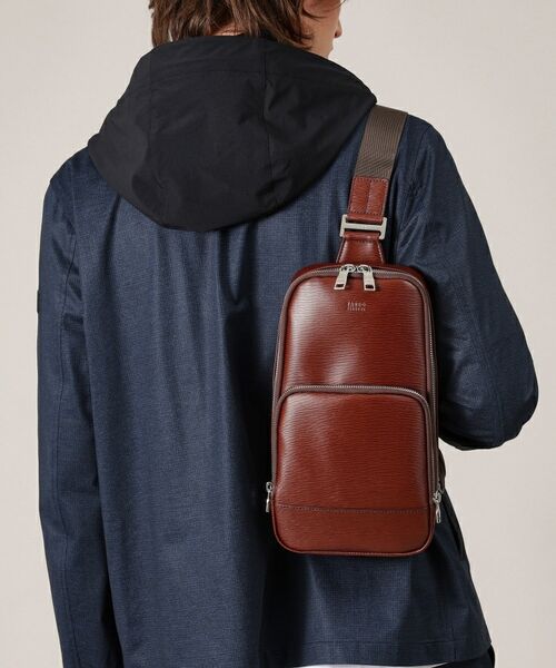 TAKEO KIKUCHI / タケオキクチ ショルダーバッグ | 水シボレザーワンショルダーバッグ | 詳細17