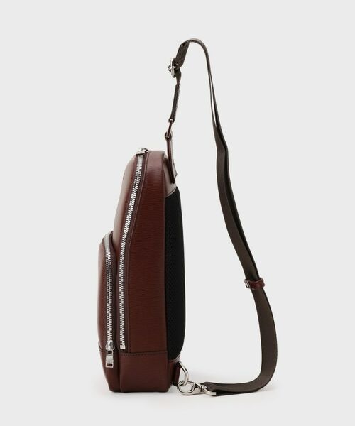 NEW 新品 未使用 タケオキクチ 水シボレザーワンショルダーバッグ TAKEO KIKUCHI ショルダーバッグ 水シボレザーワンショルダー