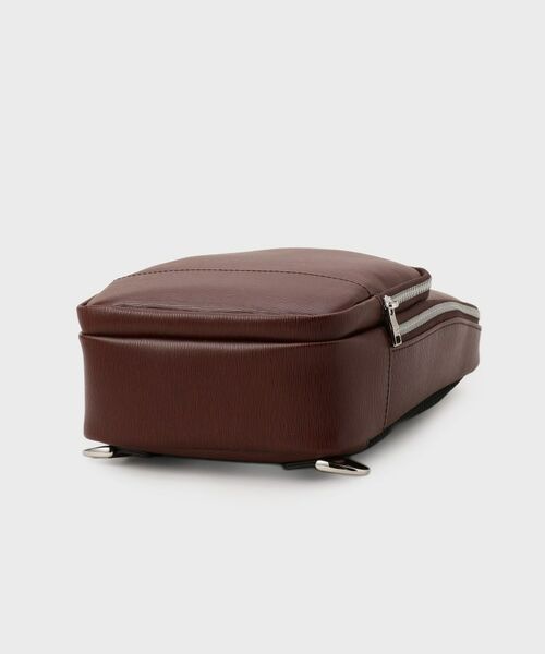 TAKEO KIKUCHI / タケオキクチ ショルダーバッグ | 水シボレザーワンショルダーバッグ | 詳細5