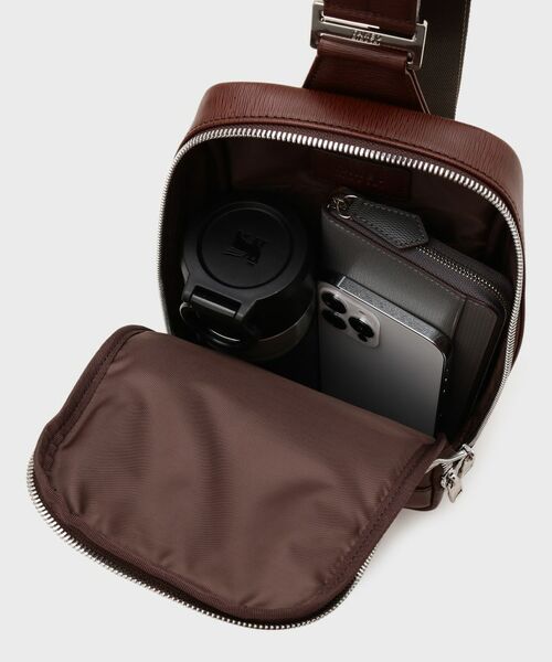 TAKEO KIKUCHI / タケオキクチ ショルダーバッグ | 水シボレザーワンショルダーバッグ | 詳細8